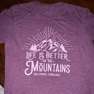 Life is better in the mountains tee